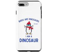Les Oiseaux drôles sont des Dinos, Donc Les Pingouins sont des Dinosaures Coque pour iPhone 7 Plus/8 Plus