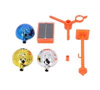 Les Oiseaux réfléchissent Un Dispositif réfléchissant Rotatif d'effaroucheur visuel extérieur à énergie Solaire avec des signaux sonores pour Les Jardins, Les fermes et Les