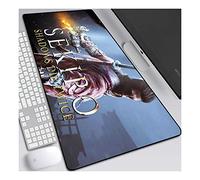 Les ombres meurent deux fois, B Tapis de Souris Gaming XXL, 900x400mm, Anime Mouse Pad - Surface spéciale améliore la Vitesse et la précision, 3mm Base en Caoutchouc Antidérapant Surface-pour Ordinateur et PC