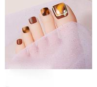 Les Ongles Imperméables Enveloppent Les Ramines Autocollants D'ongle Autocollants D'art Complet Polon