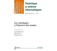 Les ontologies a l'epreuve des usages technique et science i - Bellatreche - Hermes Science Publications - broché - Livre