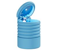 Les Ordures De Voiture Peuvent | Poubelle Pliable En Silicone Avec Couvercle - Poube À Déchets Portable | Petite Litière Lavable, Organisateur De Grande Capacité Pour Les Accessoires Automobiles De Ca
