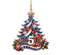 Les Ornements de Noël à Suspendre Décorations à Suspendre en Acrylique 2D