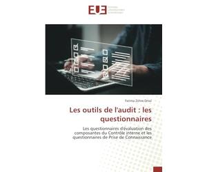 Les outils de l'audit : les questionnaires: Les questionnaires d'évaluation des composantes du Contrôle interne et les questionnaires de Prise de Connaissance