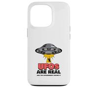 Les OVNIS sont réels et Le Gouvernement Le Sait (Graphique OVNI) Coque pour iPhone 13 Pro