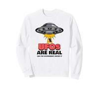 Les OVNIS sont réels et Le Gouvernement Le Sait (Graphique OVNI) Sweatshirt