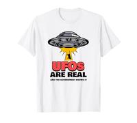 Les OVNIS sont réels et Le Gouvernement Le Sait (Graphique OVNI) T-Shirt