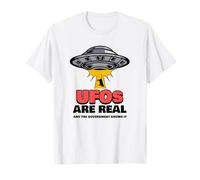 Les OVNIS sont réels (Graphique OVNI Alien Amusant) T-Shirt