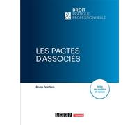 Les pactes d'associés - Bruno Dondero - Lgdj - broché - Etude