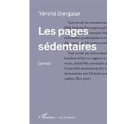 Yériché Djergaian – Les pages sédentaires – Carnets – Nouvelles – Broché