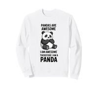 Les Pandas sont géniaux Amoureux des Animaux Sweatshirt