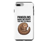 Les pangolins me rendent Heureuse, Pas Tant Que ça Coque pour iPhone 7 Plus/8 Plus