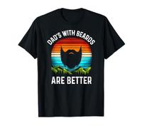 Les papas barbus sont meilleurs, une blague amusante vintage pour la fête des pères T-Shirt