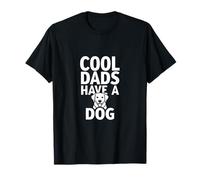 Les Papas Cool Ont Un Chien T-Shirt