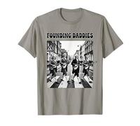 Les Papas fondateurs du 4 Juillet sont drôles T-Shirt