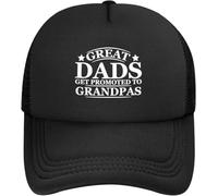 Les Papas Formidables Deviennent Grands-Pères Unisexe Casquette De Baseball Anti-Soleil Baseball Cap Réglable Casquette Trucker pour Randonnée Toutes Les Saisons Tennis
