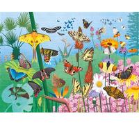 Les papillons - 48 pièces - Silvia Colombo - Piccolia - Jeux livres objets