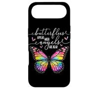 Les Papillons apparaissent Lorsque Les Anges sont Proches d'un Papillon coloré Coque pour iPhone Air