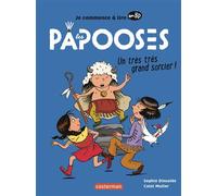 Les Papooses - Un très très grand sorcier Ne2023 - Sophie Dieuaide - Casterman - cartonné - Bande dessinée jeunesse