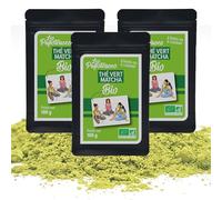 LES PAPOTEUSES | Thé Matcha BIO 100g | Thé Vert Matcha en poudre de qualité premium | Idéal Cuisine & Pâtisserie | Coffret Cadeau | Certifié Biologique