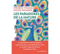 Les paradoxes de la nature - Frédéric Thomas - Humensciences - broché - Essai
