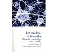 Les Paradoxes De L Empathie Dir, Patricia Attigu (Auteur)