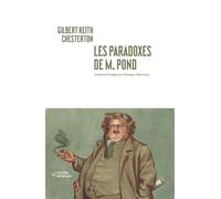 Les paradoxes de M. Pond - Gilbert Keith Chesterton - Noir Sur Blanc - broché - Nouvelles