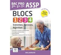 Les Parcours Pros - ASSP - Entretien, services, nutrition - 2de, 1re, Tle Bac pro ASSP (2026) - Pochette élève - Cécile Cohéré-Brachet - Delagrave - broché - Scolaire / Universitaire