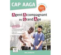 Les Parcours Pros CAP Agent Accompagnant du Grand Âge (AAGA) (2024) - Pochette élève - Jérémie Ranque - Delagrave - broché - Scolaire / Universitaire