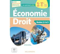 Les Parcours Pros Économie-Droit 1re, Tle Bac Pro (2024) - Pochette élève