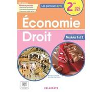 Les Parcours Pros - Économie-Droit 2de Bac Pro (2026) - Pochette élève Lucas Sanz-Ramos (Coordination éditoriale), Dominique Audrain (Auteur), Anne Boulay (Auteur), Marjolaine Jaubert (Auteur), Hayet 