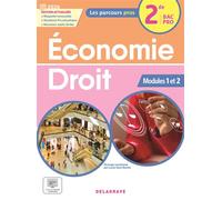Les Parcours Pros - Économie-Droit 2de Bac Pro (2026) - Pochette élève - Lucas Sanz-Ramos - Delagrave - broché - Scolaire / Universitaire