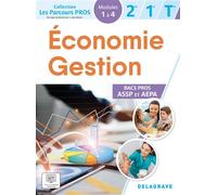 Les Parcours Pros Économie-Gestion 2de, 1re, Tle Bac Pro ASSP (2025) - Pochette élève - Lucas Sanz-Ramos - Delagrave - broché - Scolaire / Universitaire