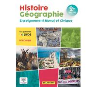 Les Parcours Pros - Histoire Géographie EMC 2de Bac Pro (2023) - Pochette élève