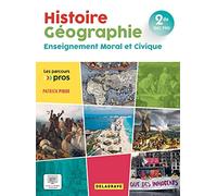 Les Parcours Pros - Histoire Géographie EMC 2de Bac Pro (2023) - Pochette élève