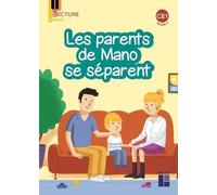Lecture Piano CE1 - Album Les parents de Mano se séparent - Pack de 5: Période 4