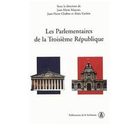 Les Parlementaires De La Troisème République