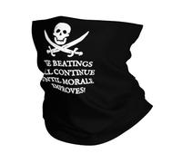 Les Passages À Tabac Continueront Jusqu'À Ce Que Le Moral S'Améliore. Homme Femme Cache Cou Léger Tour De Cou Élastique Foulard pour Course À Pied Moto Vélo Marche