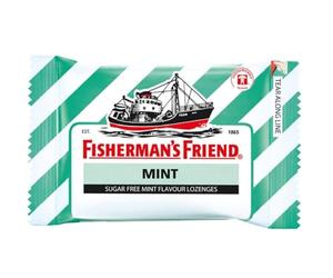 Les pastilles de menthe ami du pêcheur, sans sucre, dent-de préserver - 25g