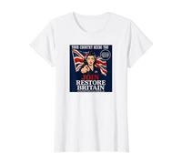 Les patriotes Britanniques du Royaume-Uni rejoignent Le Drapeau Britannique Britannique T-Shirt Graphique avec Valeur