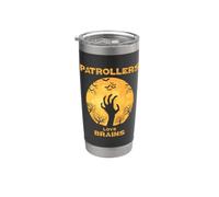 Les patrouilleurs adorent les cerveaux pour Halloween Gobelet isotherme en acier inoxydable double paroi