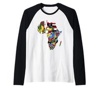 Les Pays du Soleil - Au Amoureux de l'Afrique Manche Raglan