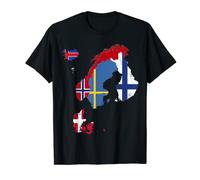 Les pays nordiques d'Europe T-Shirt