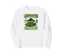 Les paysagistes rendent Le Monde Moins Laid Citation Amusante Sweatshirt
