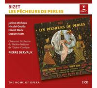 LES PECHEURS DE PERLES-DIE PERLENSFISCHER HOME OF OPERA 2 CD NEUF BIZET,GEORGES