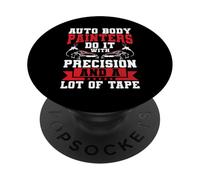 Les peintres de carrosserie automobiles le font avec précision et beaucoup de ruban adhésif PopSockets PopGrip Adhésif