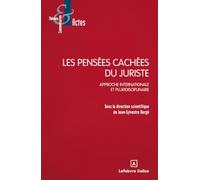 Les pensées cachées du juriste - Approche internationale