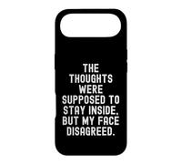 Les pensées étaient censées Rester à l'intérieur, sauf Mon Visage Coque pour iPhone Air