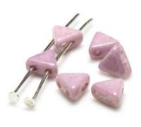 Les perles par Puca® : DIY - Khéops® 6mm - 10g - Céramic look - Light Rose Rose G