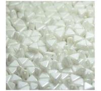 Les perles par Puca® : DIY - Khéops® 6mm - 10g - Céramic look - White G